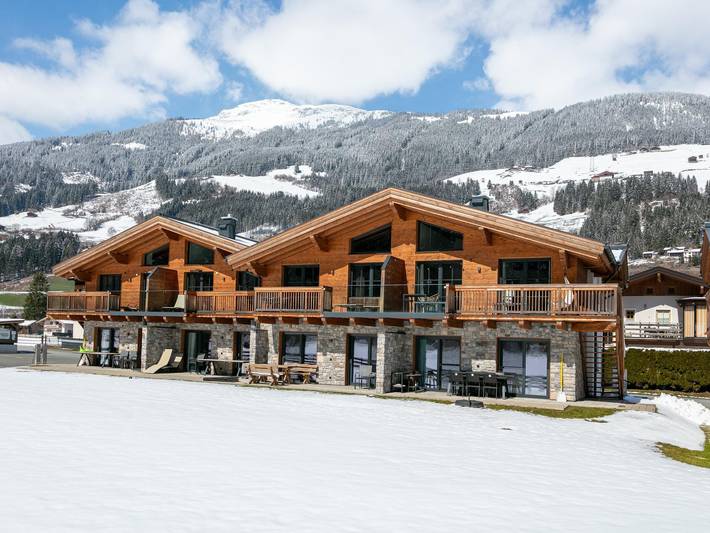 Chalet für 12 Personen, mit Balkon und Sauna sowie Garten - 1