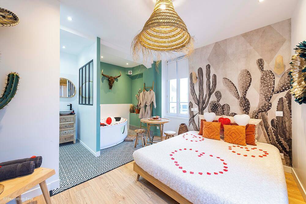 Mexico Suite with Jacuzzi 15min Disney in Nanteuil-lès-Meaux, Seine-et-Marne