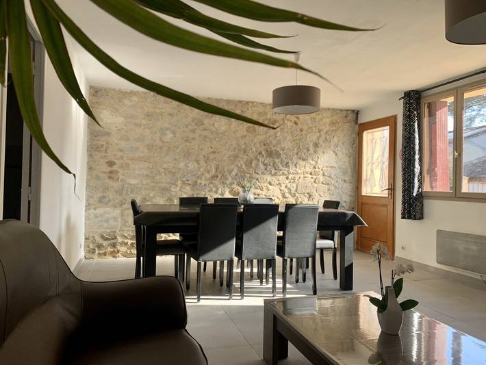 Gîte pour 7 personnes, avec jardin ainsi que terrasse et piscine à Le Crès - 4