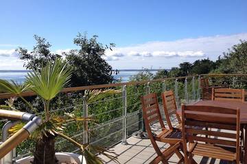 Location de vacances pour 6 personnes, avec terrasse à Argol