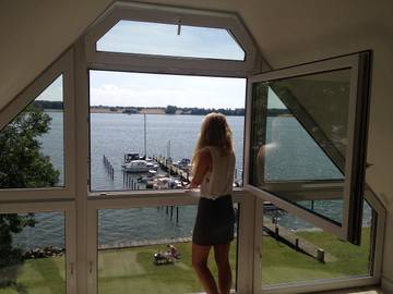 Ferienwohnung für 4 Personen, mit Garten und Sauna sowie Terrasse in Schlei