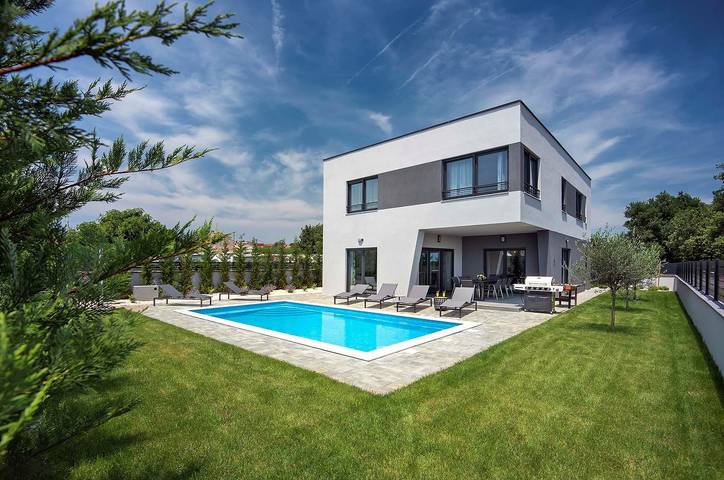Villa Tika in Sisan, Südküste Istrien
