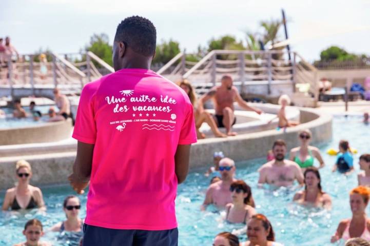 Camping pour 6 personnes, avec bassin pour enfant et jacuzzi à Sérignan - 2