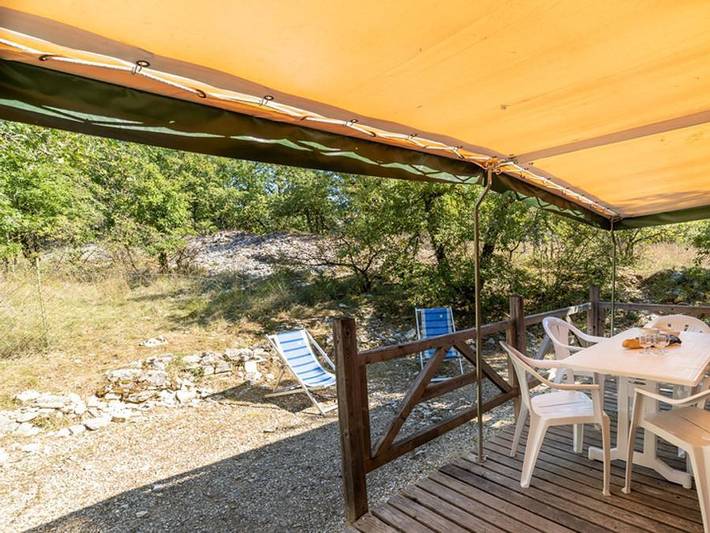 Chalet pour 5 personnes, avec bassin pour enfant et sauna, animaux acceptés dans le Lot - 4