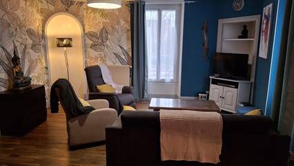 Gîte pour 6 personnes, avec terrasse à Auxonne