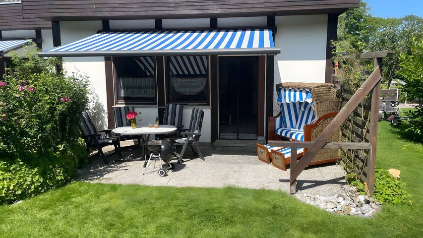 Ferienwohnung für 5 Personen, mit Garten