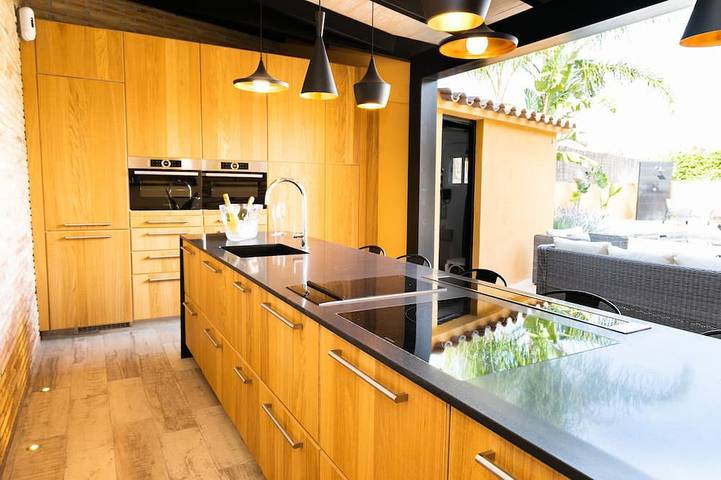 Chalet pour 8 personnes, avec balcon et jardin - 1