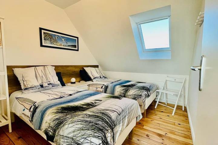 Location de vacances pour 8 personnes, avec vue et jardin à Roscanvel - 4