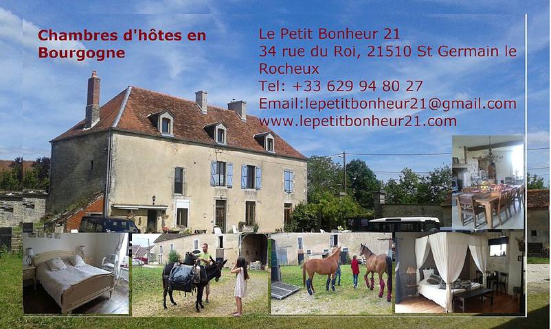 Cottage pour 4 personnes, avec jardin à Saint-Germain-le-Rocheux
