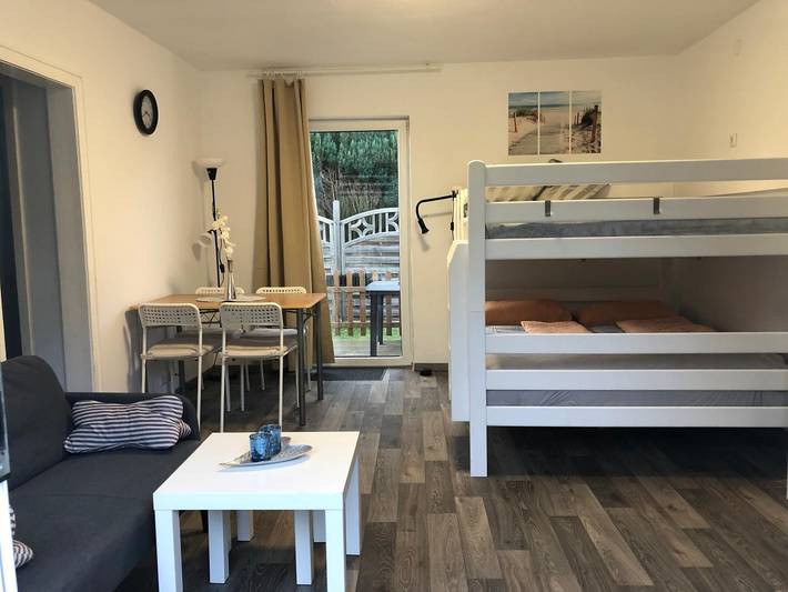 Bungalow für 4 Personen, mit Terrasse, mit Haustier