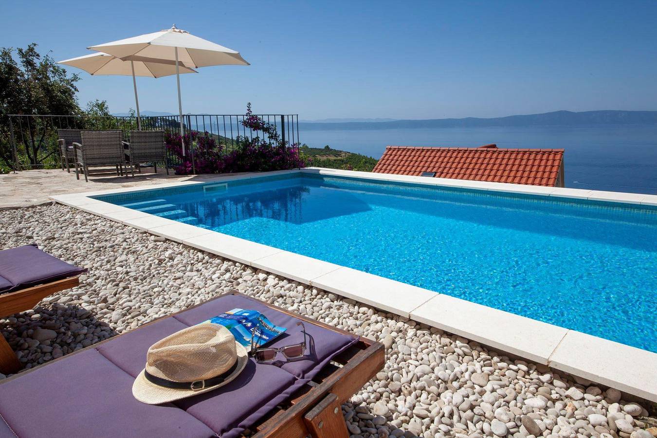 Holiday house with private pool for 8 persons approx. 150 m² in Podgora, Dalmatia (Split-Dalmatia County) in Podgora, Rivera de Makarska