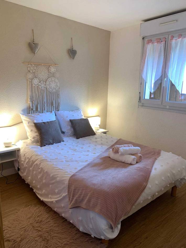 Gîte pour 4 personnes, avec balcon dans Grands Thermes