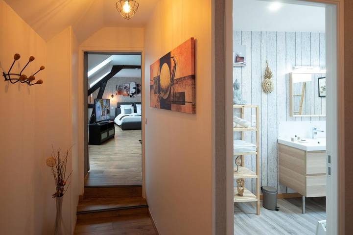 Location de vacances pour 4 personnes, avec terrasse ainsi que sauna et jacuzzi dans Écueil - 4