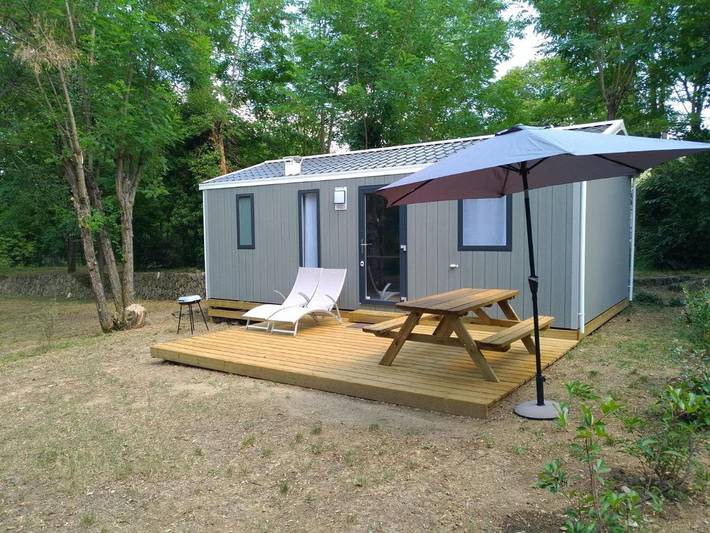 Camping pour 4 personnes, avec vue