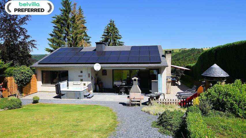 Maison de vacances pour 8 personnes, avec jardin ainsi que jacuzzi et sauna au Province de Luxembourg