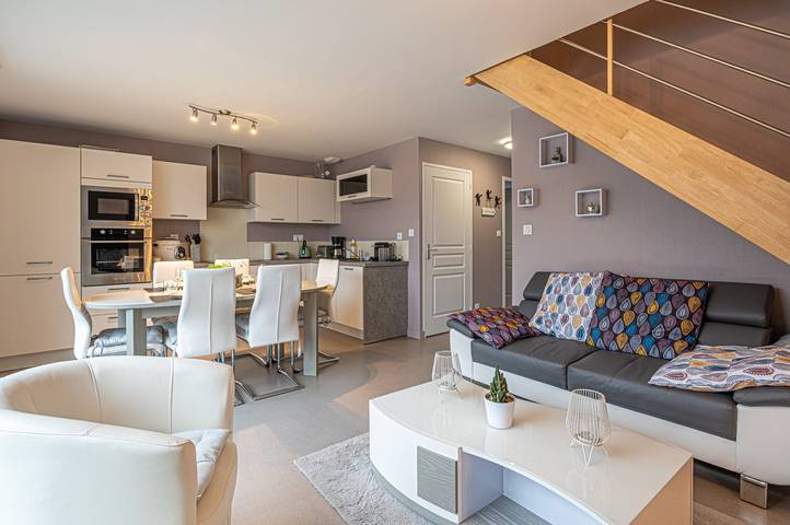 Appartement de vacances pour 6 personnes, avec Balcon à Damgan