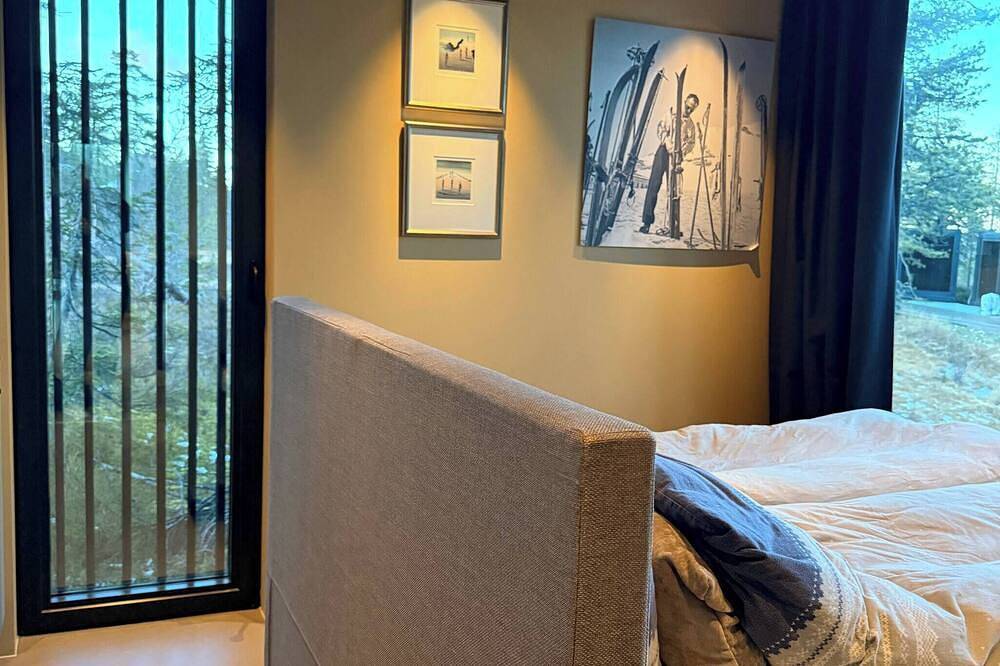 Einzigartige, moderne Kabine, entworfen von Snøhetta, in Blefjell in Flesberg