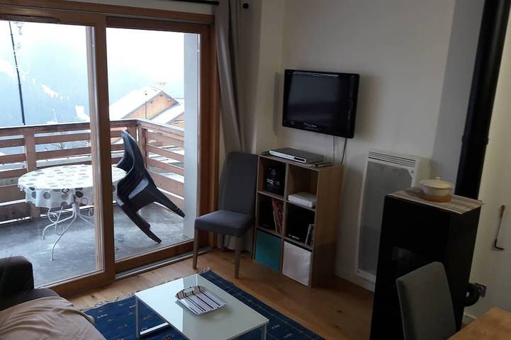 Ganze Wohnung, T2 Cabin Vaujany/Alped'Huez in Vaujany, Nationalpark Écrins