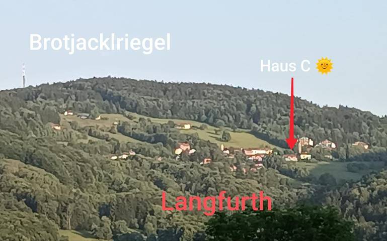 Ferienwohnung für 4 Personen, mit Terrasse und Garten sowie Ausblick in Schöfweg - 4