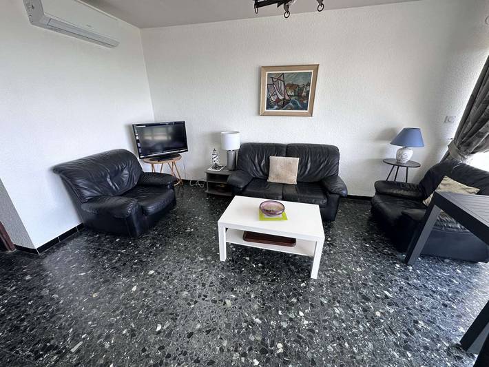 Apartamento entero, Apartamento frente al mar con aire acondicionado y aparcamiento en Grau-du-Roi in Le Grau-du-Roi, Côte d'Améthyste