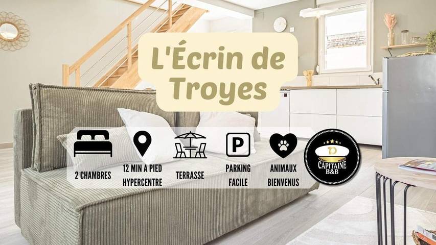 Maison de vacances pour 4 personnes, avec terrasse, animaux acceptés