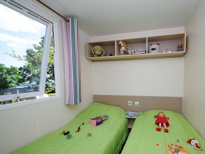 Camping Sites et Paysages - Le Panoramic  - Mobilheim 6 personen - Klassisches Mobilheim 3Zi - Tv - 31m² ohne Meerblick in Telgruc-sur-Mer, Iroise