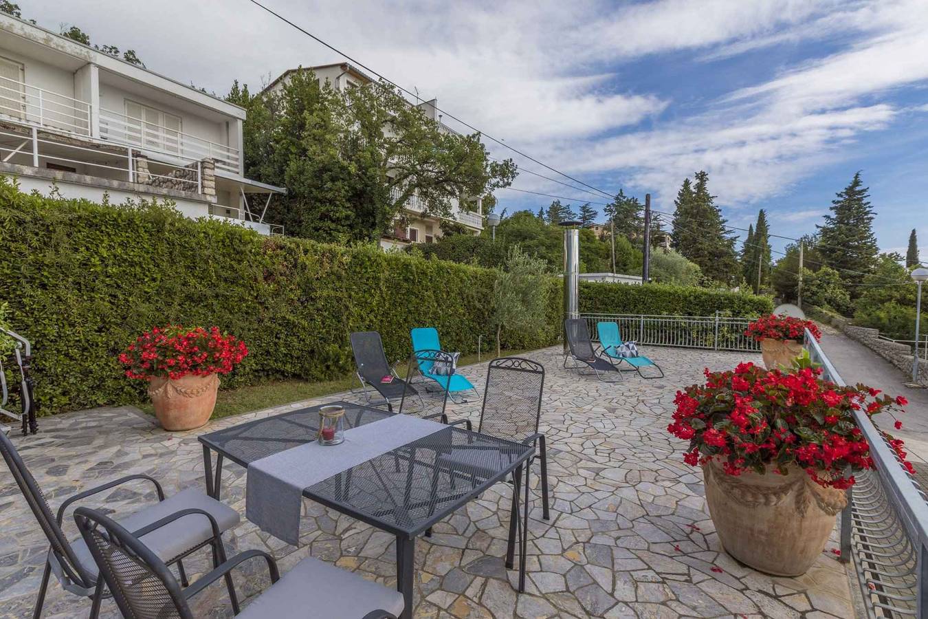 Entire studio, Studio with terrace and air conditioning  in Crikvenica, Primorje-Gorski Kotar