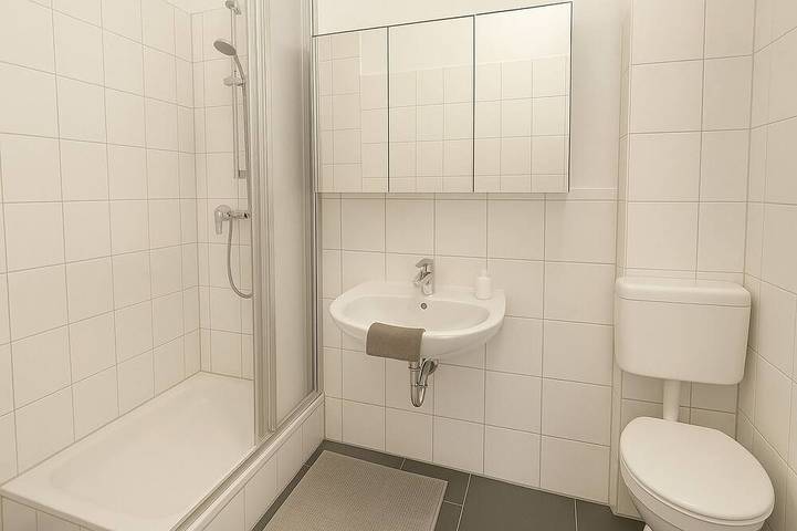 Ganze Wohnung, Apartment Halle Innenstadt – 4 Raum, Küche, Bad in Halle, Saale-Unstrut