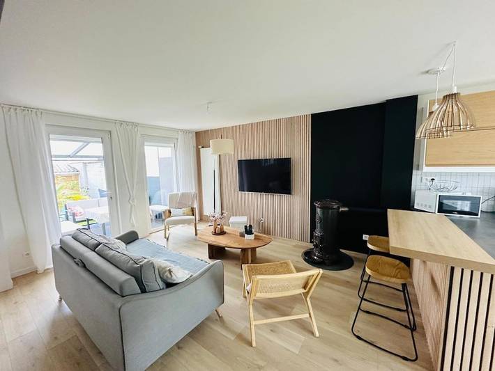Maison de vacances pour 11 personnes, avec terrasse