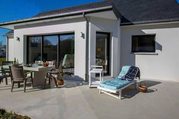 Gîte pour 4 personnes, avec jardin dans Plage de Beg Meil