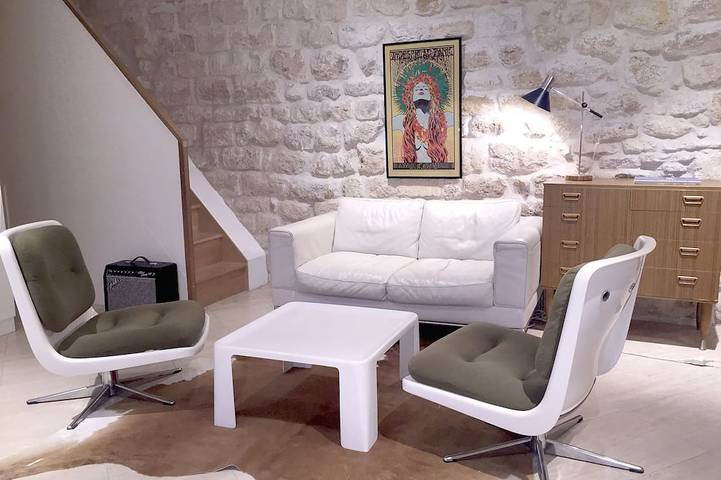 Gîte pour 4 personnes, avec jardin et terrasse dans Espace Marais