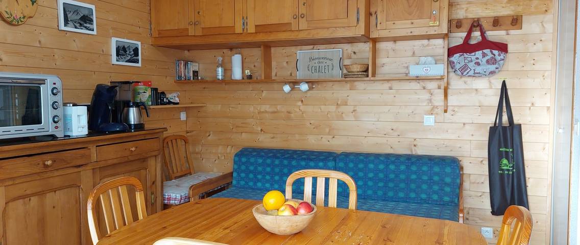 Gîte pour 6 personnes, avec balcon à Les Contamines-Montjoie - 3