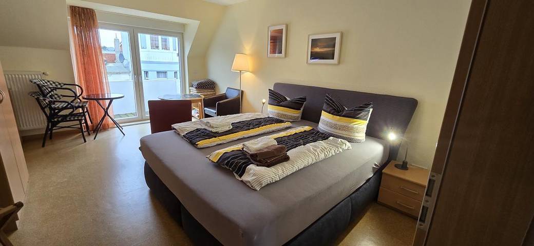 Ferienwohnung für 2 Personen, mit Balkon auf Borkum - 2