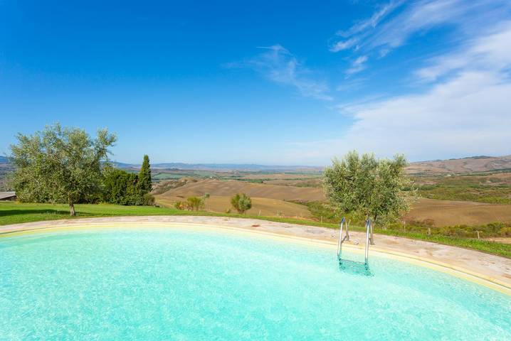 Villa per 10 persone con piscina per bambini in Sarteano, Siena e dintorni