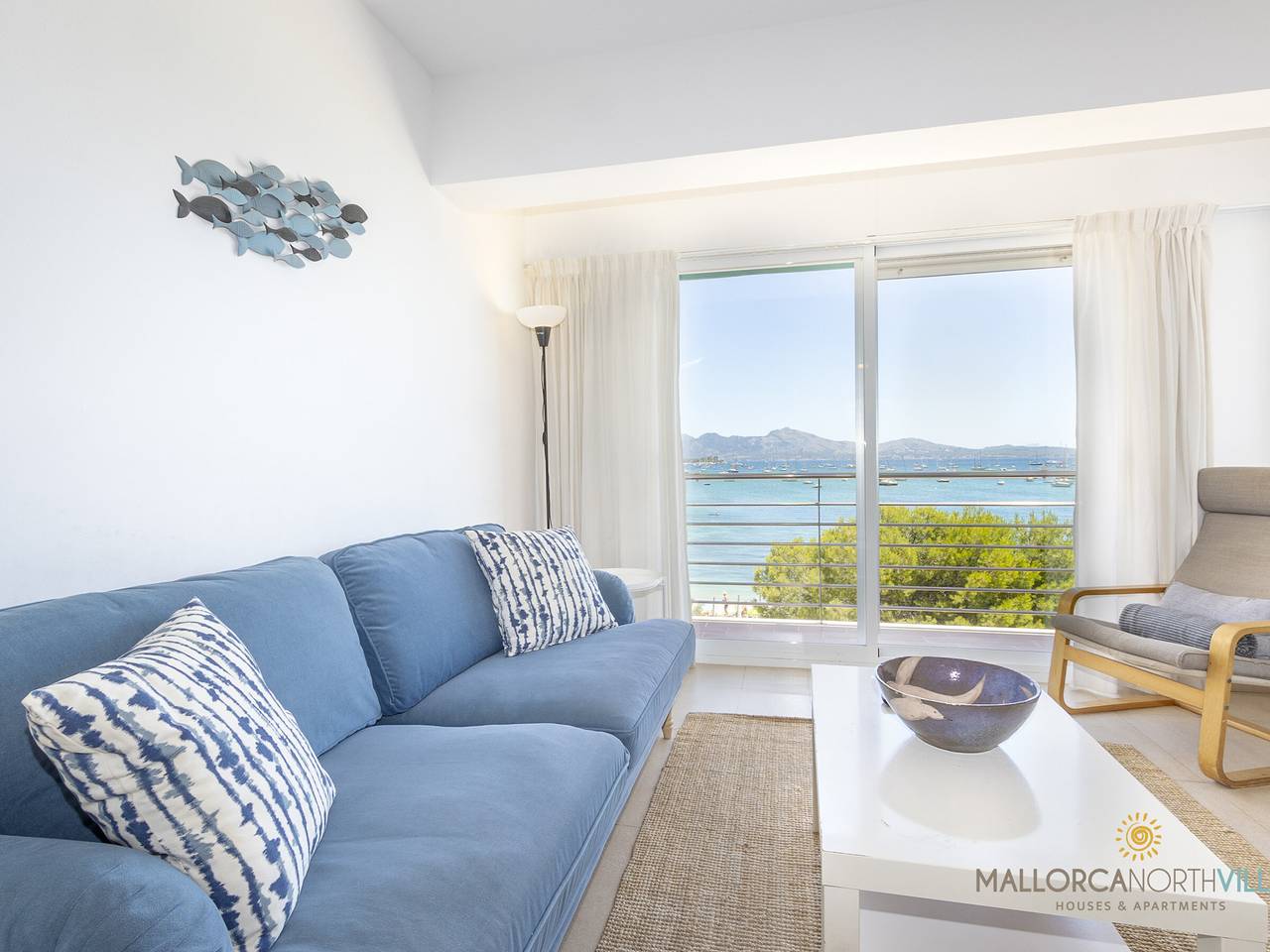 Entire apartment, Bright apartment in Port de Pollença, ideal for winter, near Pine Walk in Port de Pollença, Pollença