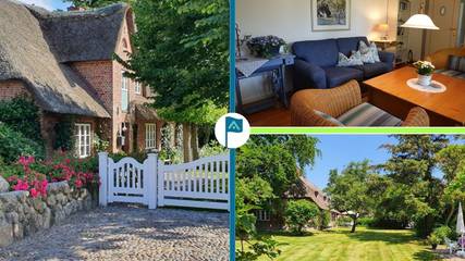 Ferienhaus für 5 Personen, mit Garten in Süderende