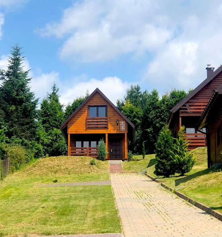 Apartament wakacyjny dla 5 osób, z Balkon i Taras oraz Widok w Zarzecze