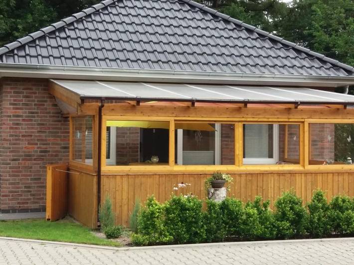 Ferienhaus für 4 Personen, mit Terrasse und Garten sowie Ausblick in Friesoythe