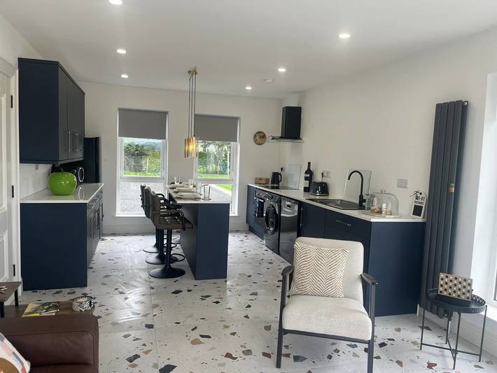 Ferienhaus für 6 Personen, mit Meerblick und Terrasse sowie Garten und Seeblick in Nordirland - 2