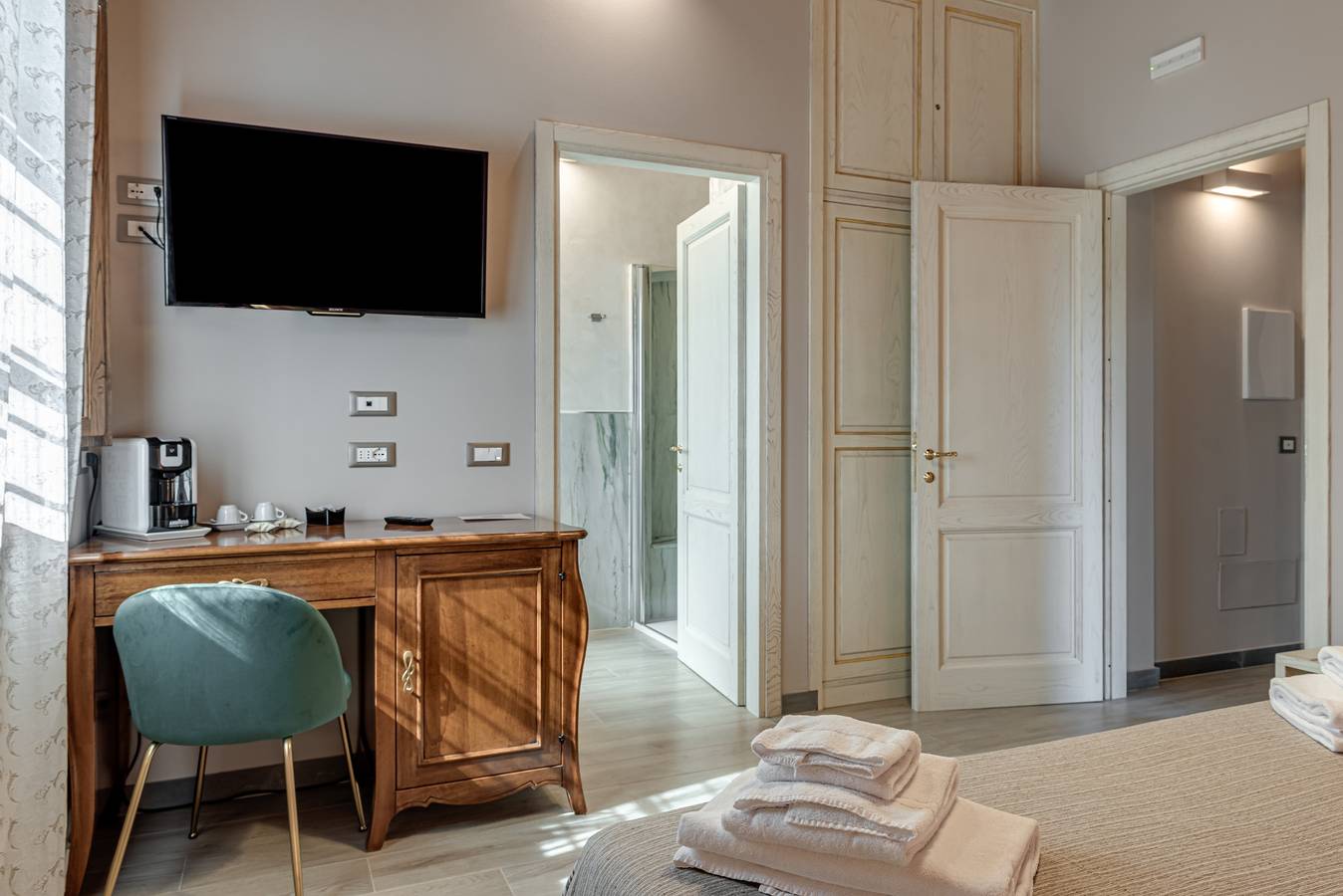 Zimmer 'Il Borghetto Orchidea' mit gemeinsamem Garten, Wlan und Klimaanlage in Mugello, Borgo San Lorenzo (Gemeinde)