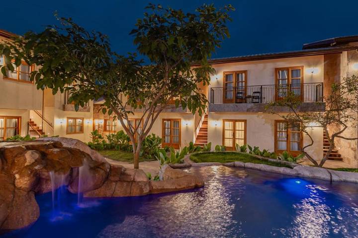 Casas e apartamentos de temporada para 4 pessoas, com vista e balcão e ainda jardim and piscina na Chapada Diamantina