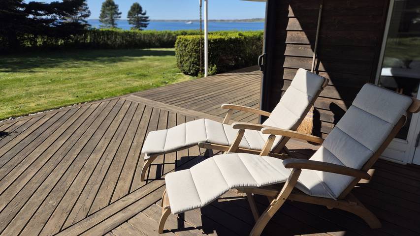 Ferienhaus mit Meerblick für 5 Personen, mit Ausblick und Garten sowie Seeblick, mit Haustier auf Falster - 2