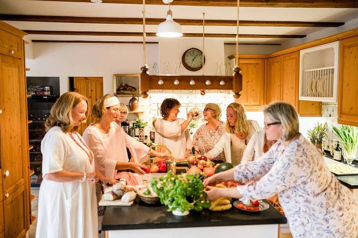 Ferienhaus für 23 Personen, mit Garten und Whirlpool sowie Sauna, mit Haustier in Wittenbeck