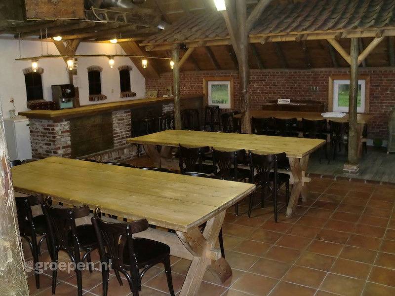 Bauernhäus Noordpolderzijl in Niederländische Nordsee