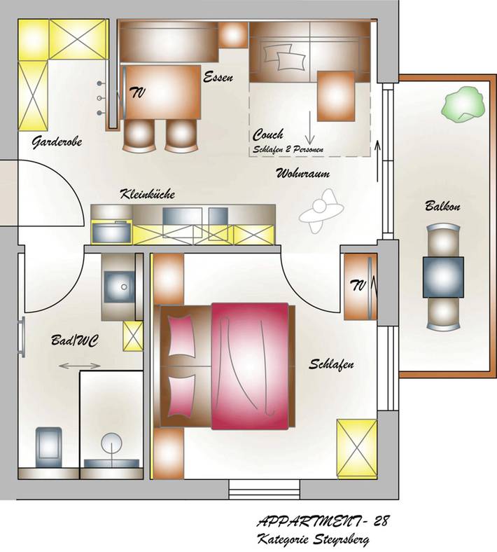 Hotel für 4 Personen mit Ausblick in Hinterstoder-Höss, Hinterstoder