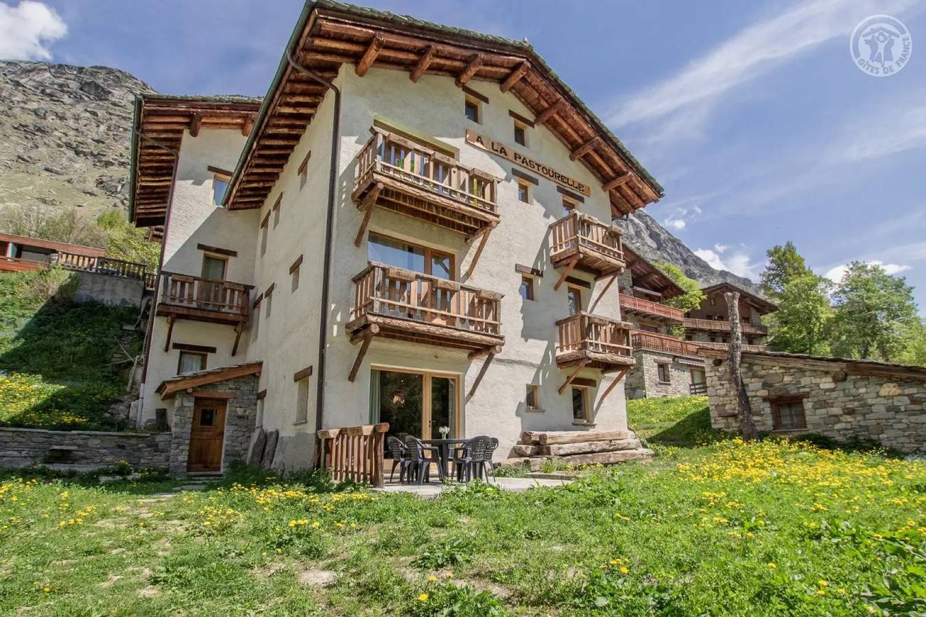 Appartement entier, Maison de vacances « La Pastourelle 1 » avec balcons et Wi-Fi ,au pied des pistes . in Bonneval-sur-Arc, Région de Saint-Jean-de-Maurienne