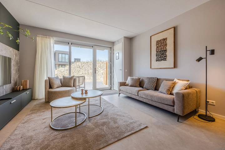 Strandhaus für 2 Personen, mit Balkon/Terrasse und Terrasse in den Niederlande - 2