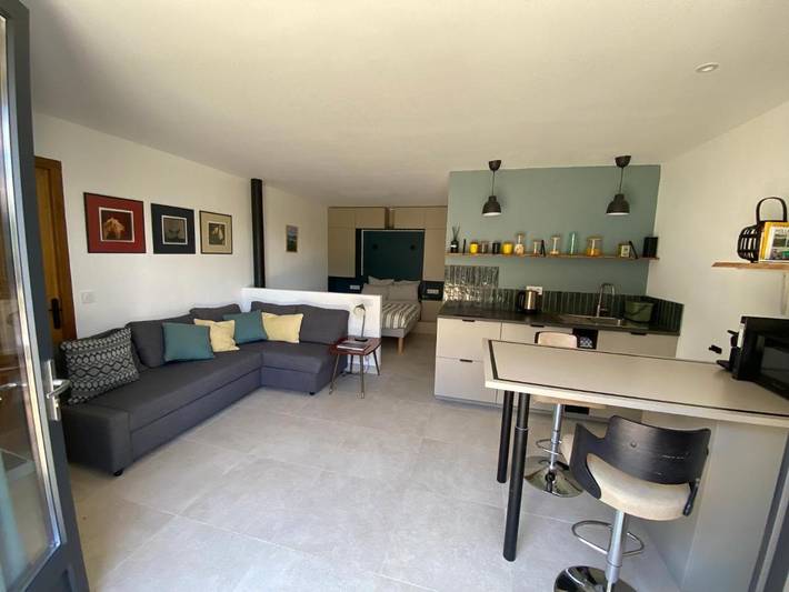 Gîte pour 2 personnes, avec terrasse ainsi que vue sur le lac et vue dans Belvédère des 4 lacs - 3