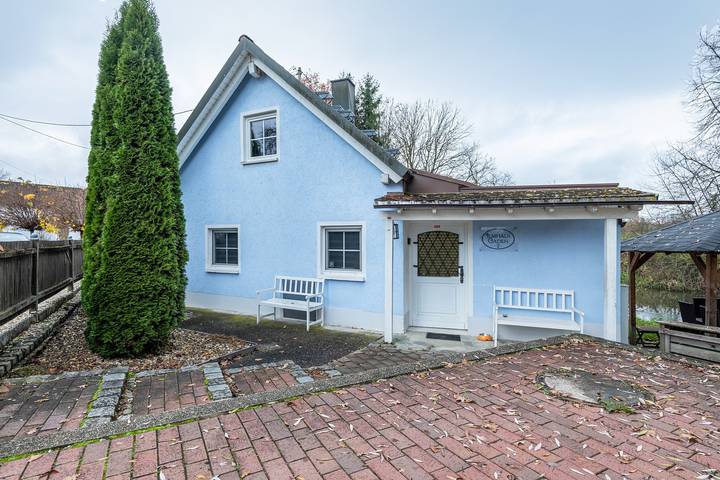 Ferienhaus für 6 Personen, mit Garten und Seeblick