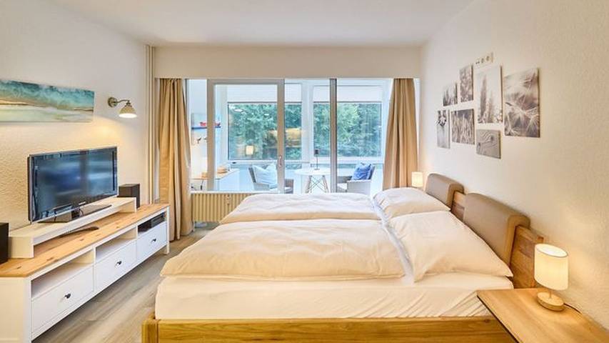 Hütte für 2 Personen, mit Balkon in Cuxhaven